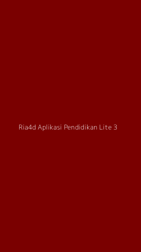 Tampilan Antarmuka Aplikasi Ria4d Aplikasi Pendidikan Lite - 3