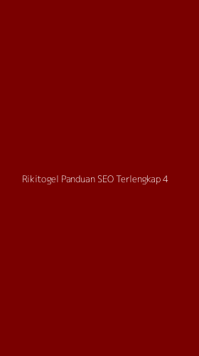 Tampilan Antarmuka Aplikasi Rikitogel Panduan Seo Terlengkap - 4