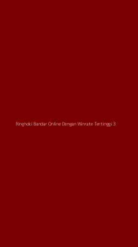 Tampilan Antarmuka Aplikasi Ringhoki Bandar Online Dengan Winrate Tertinggi - 3