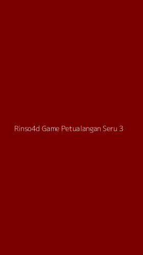Tampilan Antarmuka Aplikasi Rinso4d Game Petualangan Seru - 3