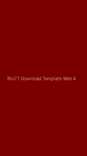 Tampilan Antarmuka Aplikasi Rio77 Download Template Web - 4