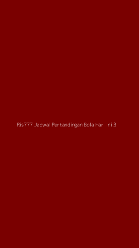 Tampilan Antarmuka Aplikasi Ris777 Jadwal Pertandingan Bola Hari Ini - 3