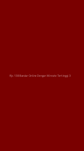 Tampilan Antarmuka Aplikasi Rjs 138 Bandar Online Dengan Winrate Tertinggi - 3