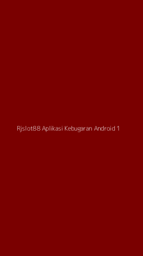 Tampilan Antarmuka Aplikasi Rjslot88 Aplikasi Kebugaran Android - 1