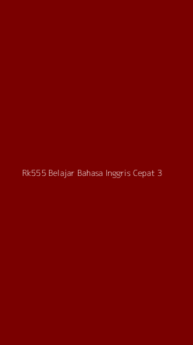 Tampilan Antarmuka Aplikasi Rk555 Belajar Bahasa Inggris Cepat - 3