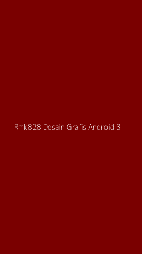 Tampilan Antarmuka Aplikasi Rmk828 Desain Grafis Android - 3