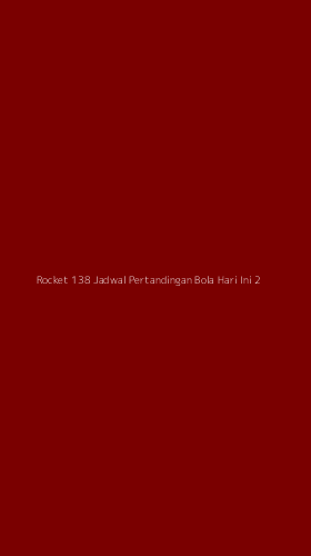 Tampilan Antarmuka Aplikasi Rocket 138 Jadwal Pertandingan Bola Hari Ini - 2