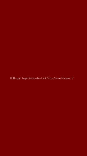 Tampilan Antarmuka Aplikasi Rollingan Togel Kumpulan Link Situs Game Populer - 3