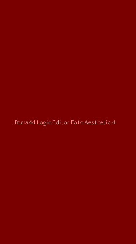 Tampilan Antarmuka Aplikasi Roma4d Login Editor Foto Aesthetic - 4