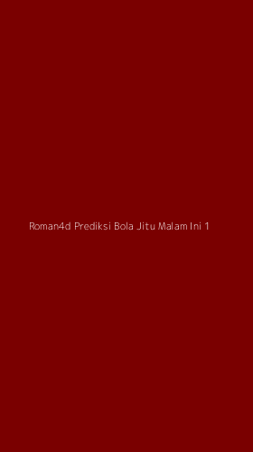 Tampilan Antarmuka Aplikasi Roman4d Prediksi Bola Jitu Malam Ini - 1