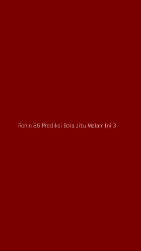 Tampilan Antarmuka Aplikasi Ronin 86 Prediksi Bola Jitu Malam Ini - 3