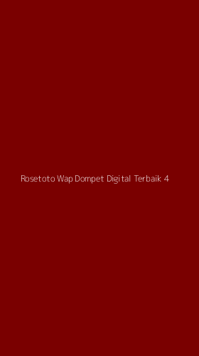 Tampilan Antarmuka Aplikasi Rosetoto Wap Dompet Digital Terbaik - 4