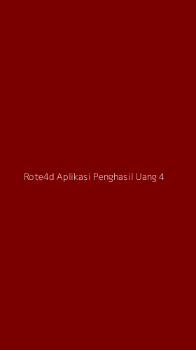 Tampilan Antarmuka Aplikasi Rote4d Aplikasi Penghasil Uang - 4