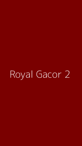 Tampilan Antarmuka Aplikasi Royal Gacor - 2