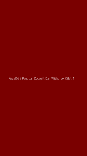 Tampilan Antarmuka Aplikasi Royal633 Panduan Deposit Dan Withdraw Kilat - 4