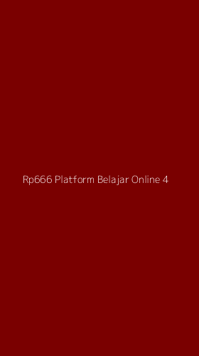 Tampilan Antarmuka Aplikasi Rp666 Platform Belajar Online - 4