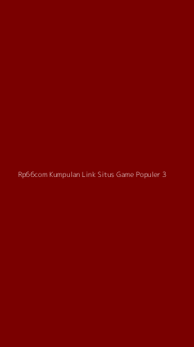 Tampilan Antarmuka Aplikasi Rp66com Kumpulan Link Situs Game Populer - 3