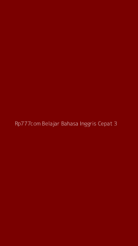 Tampilan Antarmuka Aplikasi Rp777com Belajar Bahasa Inggris Cepat - 3