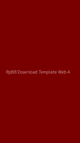 Tampilan Antarmuka Aplikasi Rp88 Download Template Web - 4