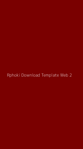 Tampilan Antarmuka Aplikasi Rphoki Download Template Web - 2
