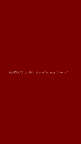 Tampilan Antarmuka Aplikasi Rpt8000 Situs Multi Game Terbesar Di Asia - 1