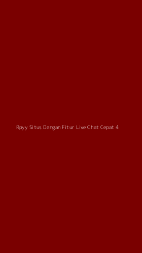 Tampilan Antarmuka Aplikasi Rpyy Situs Dengan Fitur Live Chat Cepat - 4