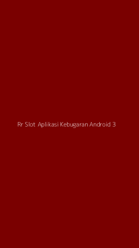 Tampilan Antarmuka Aplikasi Rr Slot Aplikasi Kebugaran Android - 3