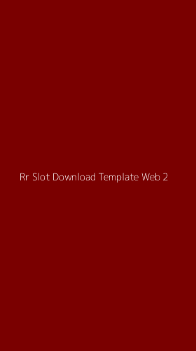 Tampilan Antarmuka Aplikasi Rr Slot Download Template Web - 2