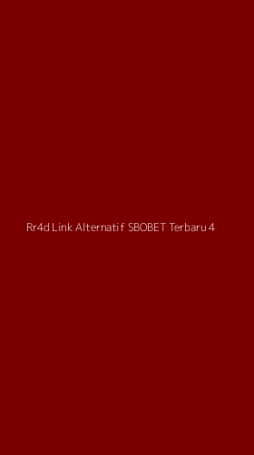 Tampilan Antarmuka Aplikasi Rr4d Link Alternatif Sbobet Terbaru - 4