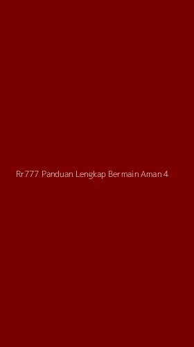Tampilan Antarmuka Aplikasi Rr777 Panduan Lengkap Bermain Aman - 4