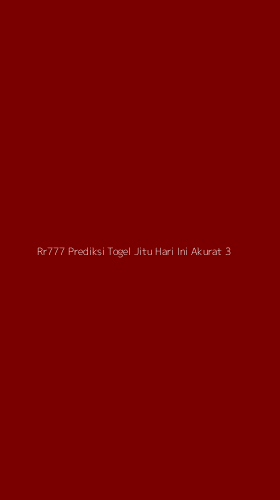 Tampilan Antarmuka Aplikasi Rr777 Prediksi Togel Jitu Hari Ini Akurat - 3