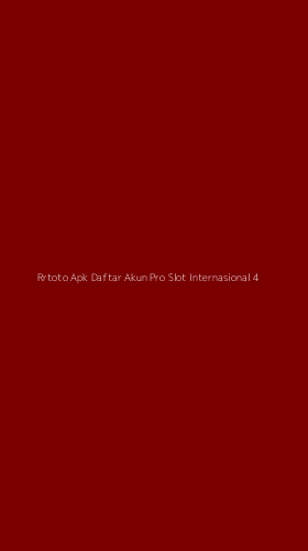 Tampilan Antarmuka Aplikasi Rrtoto Apk Daftar Akun Pro Slot Internasional - 4