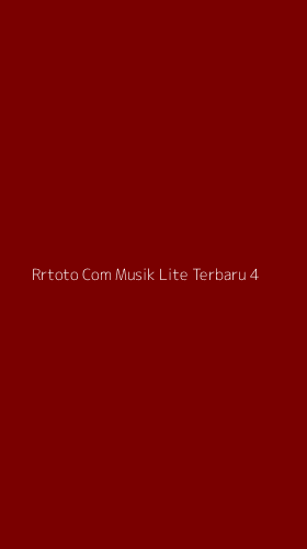 Tampilan Antarmuka Aplikasi Rrtoto Com Musik Lite Terbaru - 4