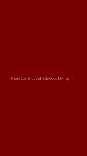 Tampilan Antarmuka Aplikasi Rrtoto Com Situs Judi Bola Odds Tertinggi - 1