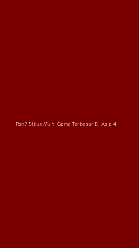 Tampilan Antarmuka Aplikasi Rsn7 Situs Multi Game Terbesar Di Asia - 4