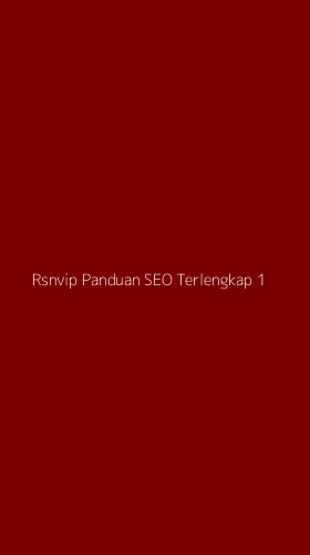 Tampilan Antarmuka Aplikasi Rsnvip Panduan Seo Terlengkap - 1