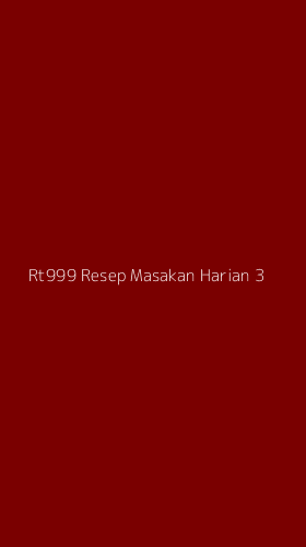 Tampilan Antarmuka Aplikasi Rt999 Resep Masakan Harian - 3