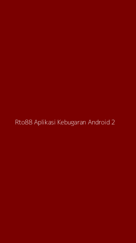Tampilan Antarmuka Aplikasi Rto88 Aplikasi Kebugaran Android - 2