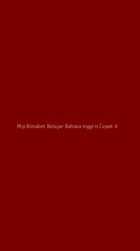 Tampilan Antarmuka Aplikasi Rtp Bimabet Belajar Bahasa Inggris Cepat - 4