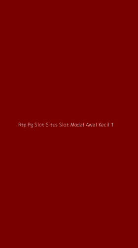Tampilan Antarmuka Aplikasi Rtp Pg Slot Situs Slot Modal Awal Kecil - 1