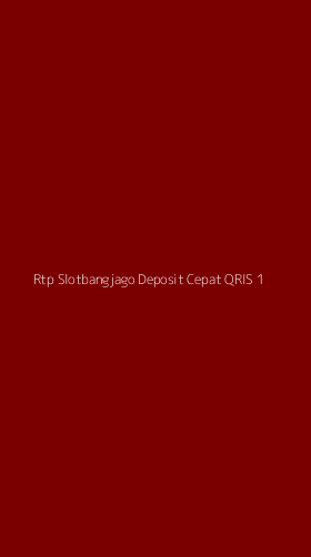 Tampilan Antarmuka Aplikasi Rtp Slotbangjago Deposit Cepat Qris - 1