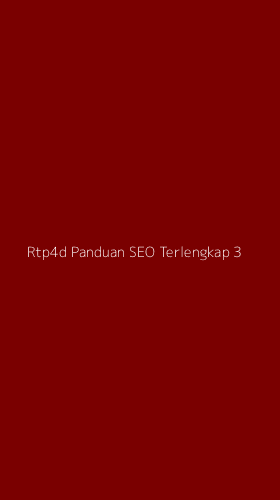 Tampilan Antarmuka Aplikasi Rtp4d Panduan Seo Terlengkap - 3