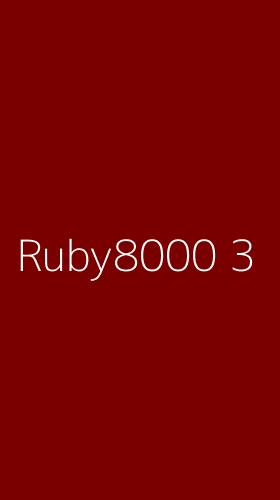 Tampilan Antarmuka Aplikasi Ruby8000 - 3