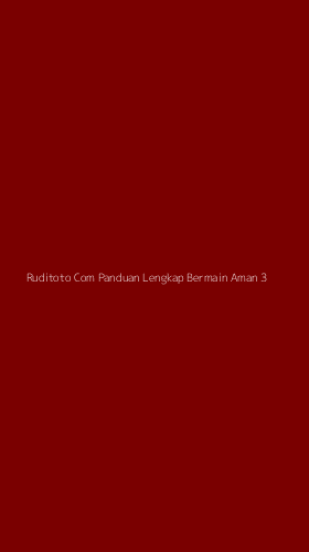 Tampilan Antarmuka Aplikasi Ruditoto Com Panduan Lengkap Bermain Aman - 3