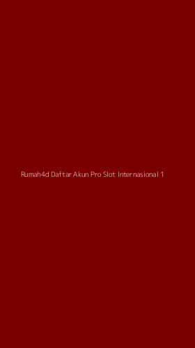 Tampilan Antarmuka Aplikasi Rumah4d Daftar Akun Pro Slot Internasional - 1
