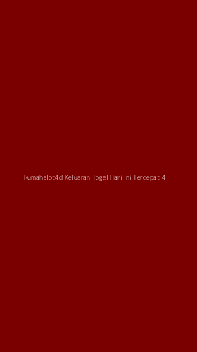 Tampilan Antarmuka Aplikasi Rumahslot4d Keluaran Togel Hari Ini Tercepat - 4