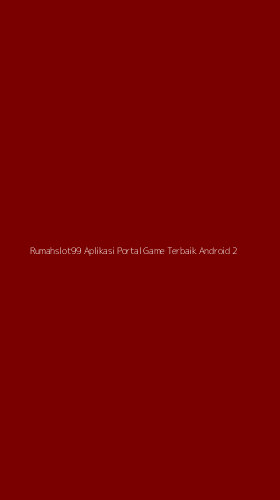 Tampilan Antarmuka Aplikasi Rumahslot99 Aplikasi Portal Game Terbaik Android - 2