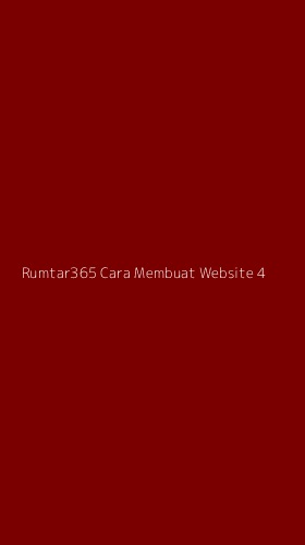 Tampilan Antarmuka Aplikasi Rumtar365 Cara Membuat Website - 4