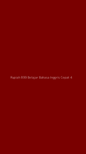 Tampilan Antarmuka Aplikasi Rupiah 899 Belajar Bahasa Inggris Cepat - 4