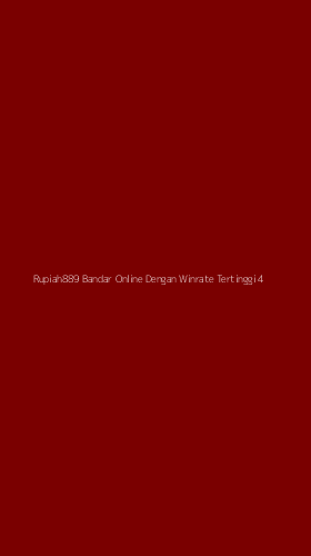 Tampilan Antarmuka Aplikasi Rupiah889 Bandar Online Dengan Winrate Tertinggi - 4